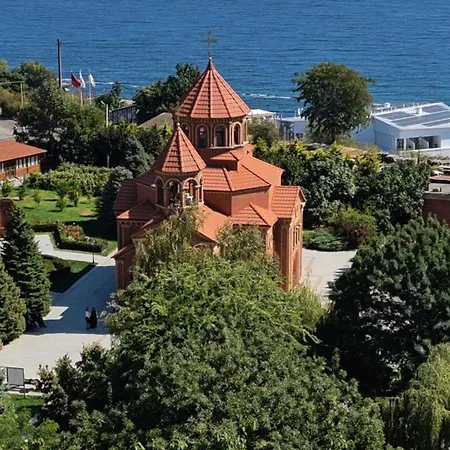 аркадийский дворец терраса прямой вид на море Oděsa